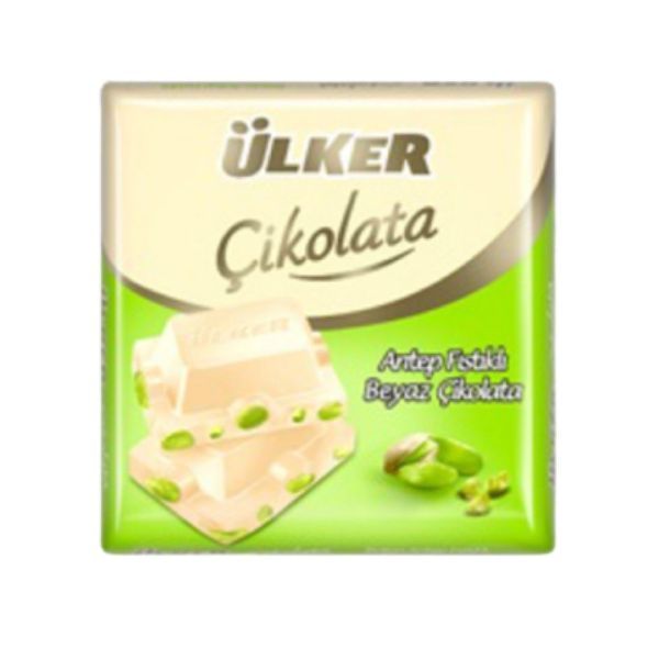 Ulker White Chocolate with Pistachio 65gr